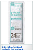 Medline Perineal Cold Packs for Postpartum Care / Pack of 3