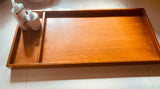 Solid Oak Wood Changing Table Station