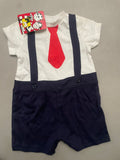 Minnie Minors Overall Onesie / Size 6-9m