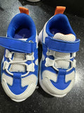 Children's Blue & White 'Bob' Sneakers / Size EU 21