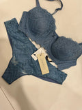 Intimissimi 2pc Panty Bra Set / 34B Size M