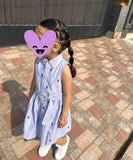 Ralph Lauren Girls Blue Oxford Cotton Shirt Dress / Size 4yrs