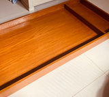 Solid Oak Wood Changing Table Station