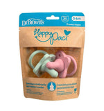 Dr Brown's Happy Pacifier /Pack of 2 / 0-6m