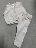 H&M Fine Knit Vest & Pants Set   Size 1-2m