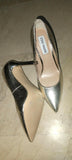 Steve Madden Evelyn Gold Snake Stiletto Pumps / Size EU 39