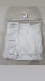 Juniors Bodysuits Full Sleeves Plain White / Pack of 2 / Size 6-12m