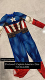 Captain America / Size 7-8yrs