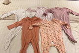 Primark Sleepsuit / Pack of 5 / 9-12months