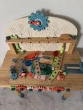 Wooden Tool Bench Toy