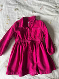 Carter's Dark Pink Corduroy Dress / Size 18M