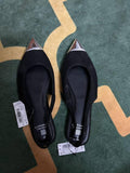 Next Black Forever Comfort® Metallic Toe Slingback Shoes / Size 37