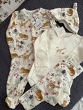 Baby TU Sainsbury 4Pc Set / Size 3-5m