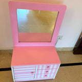 Kid's Dressing Table with Stool