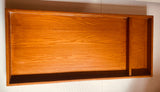 Solid Oak Wood Changing Table Station