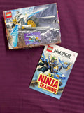 Lego Ninja Zane's Ice Motorcycle  with Lego Story Book