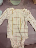 Cloud Island Babygirl Pink Pack of 2 Bodysuits / Size 3m