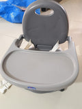 Chicco Pocket Portable Highchair Booster Seat - Dark Grey