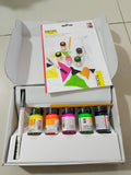 Neon Textil Fabric Dye Paint Craft Kit - by Marabu