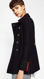 Zara Millitary Style Coat