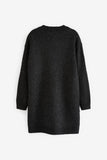 Girls Black Next Sequin Jumper Dress / Size 9yrs (Height 134 cm)