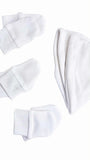 George Cap & Mittens / Size 0-3m