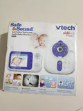 VTECH BM3000  SAFE & SOUND VIDEO AUDIO 2.4GHZ DIGITAL BABY MONITOR