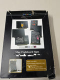 Onupgo Mini Chalkboard Signs / Size :6 x9 Inches| Includes 6
