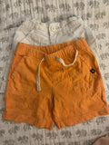 Gap Orange & Lama White Shorts / Pack of 2 / Size 2-3yrs