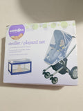 The Stroller/Play-Yard Net Protects Child Against Pestering Insects