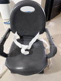 Chicco Pocket Portable Highchair Booster Seat - Dark Grey