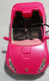 Barbie Mattel Pink Glitter Paint Car
