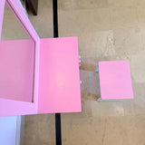 Kid's Dressing Table with Stool