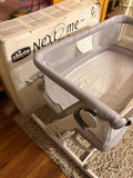 Chicco Crib Next2Me Pop Up Cosleeping Grey Mist
