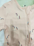 Next Baby Girl Sleepsuit / Light Pink / Size 3-6m
