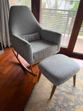 Tiny Tots Rocking Chair with Foot Table