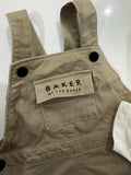 Ted Baker 2Pc Dungaree & Polo Set / Size 6-9m