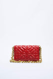 Zara Quilted Shoulder Bag with Chain