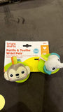 Bright Starts Rattle & Teethe Wrist Pals / 0m+