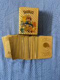 Golden Pokemon Cards
110Pcs