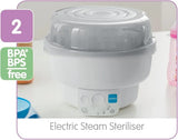 MAM Electric Steriliser & Express Bottle Warmer / 6 Functions