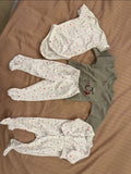 Baby Clothing Set / Set of 4 / Size 0-3m