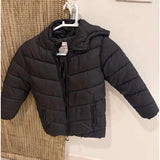 Black Puffer Jacket / Size 8-9yrs