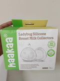 Zubaida's Haakaa Silicone Breast Milk Collector Ladybug / Pack of 2