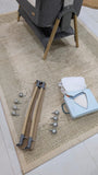 Tutti Bambini CoZee Air Bedside Crib / Bassinet / Suitable from Birth to Approximately 6m / Weight 9Kgs
