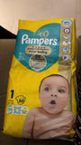 Pampers Size: 1 (2-5kg ) /  Count 50