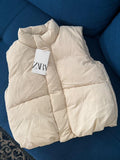 Zara Water-Repellent Puffer Vest / Size 5-6yrs