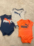 Puma Onesies / Set of 3 / Size 0-3m