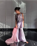 The Ruby Set by Tania / Shirt & gharara / Size 2-3yrs