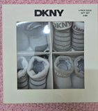 DKNY 4 Pack Sock Gift Set 0-6m